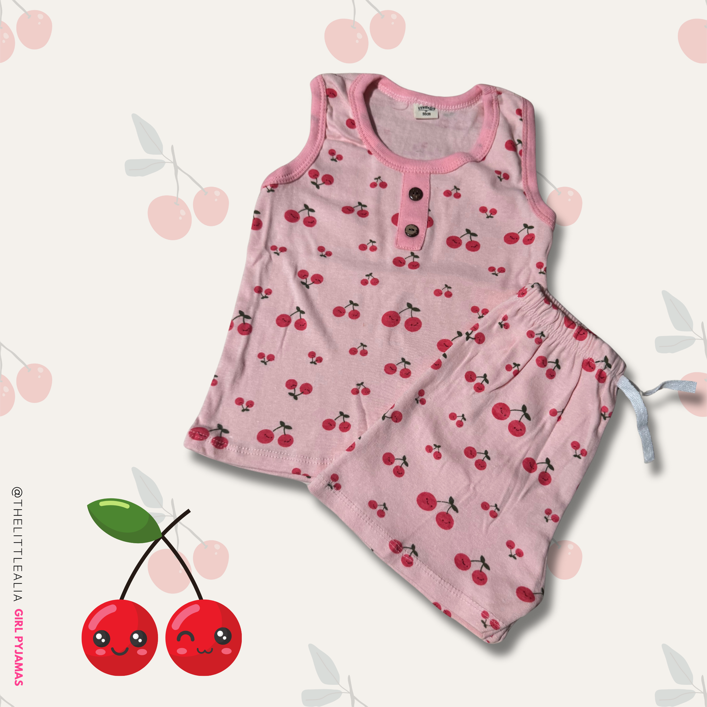 Sleeveless + Short Pants Pyjamas