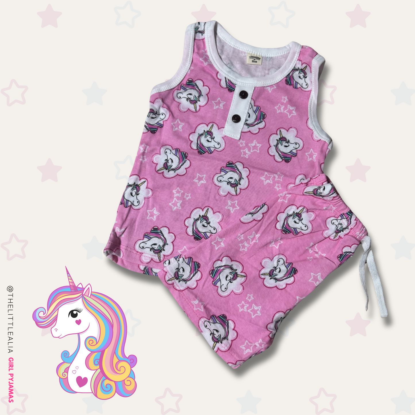 Sleeveless + Short Pants Pyjamas