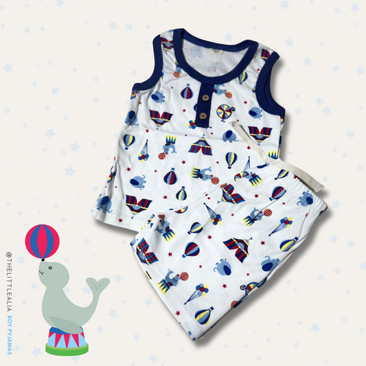 Sleeveless + Short Pants Pyjamas